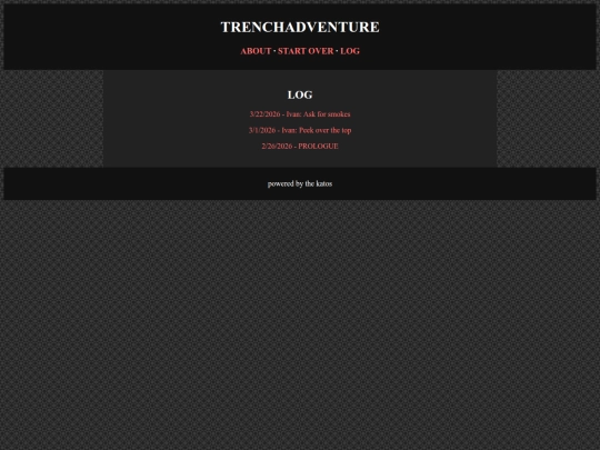 log screenshot
