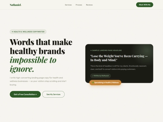 nathaniel-copywriter screenshot