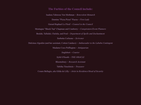 Council screenshot