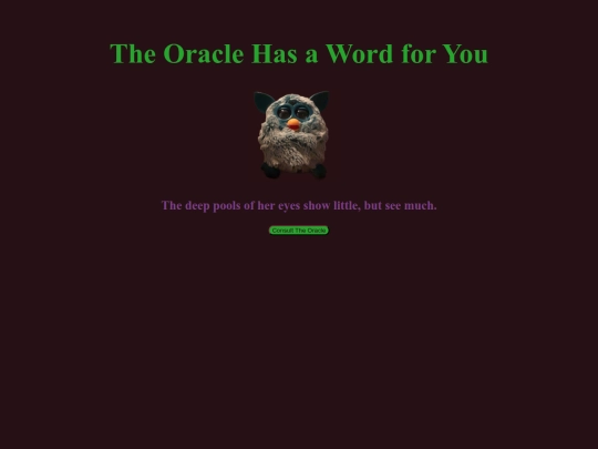 TheOracle screenshot