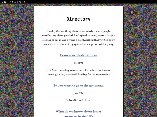 trannex/directory screenshot