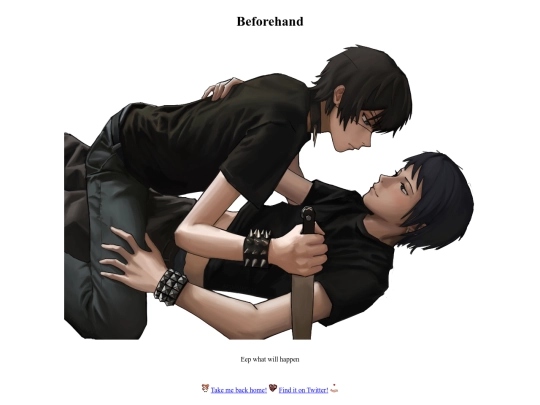 beforehand screenshot