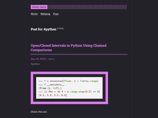 tags/python screenshot