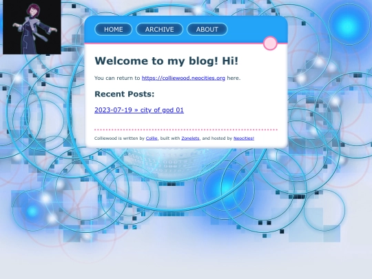 blog screenshot