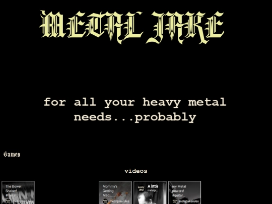videos screenshot