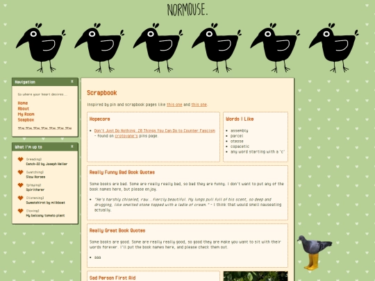 scrapbook screenshot