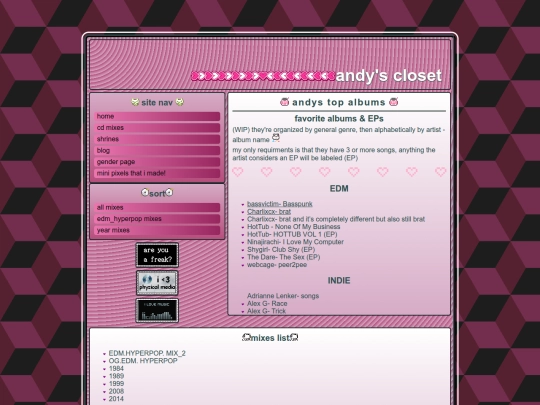 cdmixes-topalbums screenshot