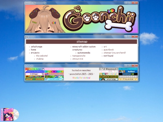 sitemap screenshot