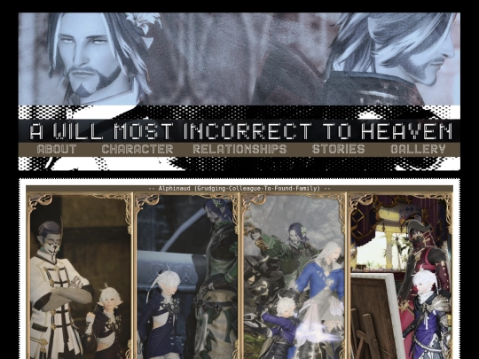 ffxivrelationships screenshot
