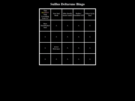 Bingo screenshot