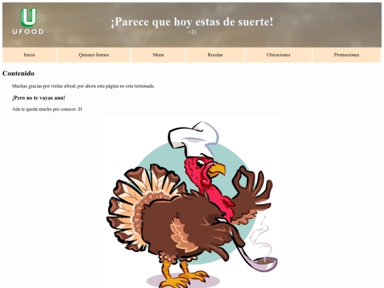 ufood/html/promociones screenshot