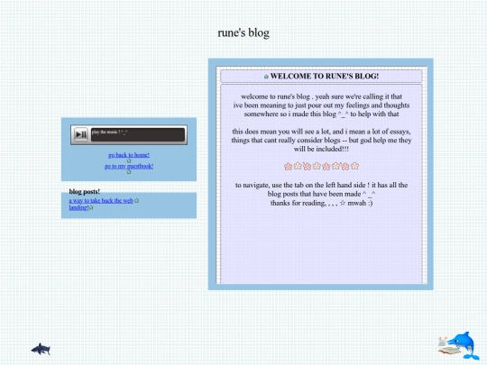 blog screenshot