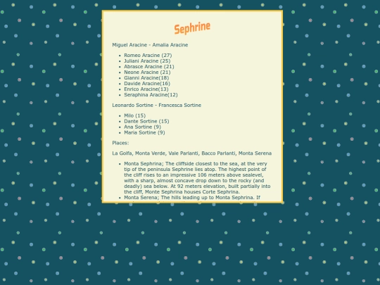 sephrine screenshot