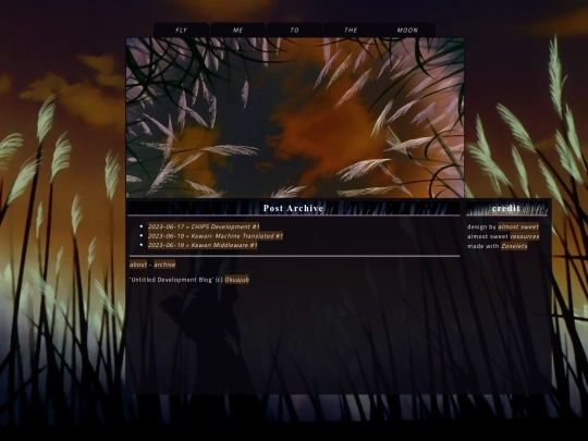 zonelet/archive screenshot