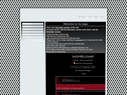 New_site/neocities-daisybellisaro/home screenshot