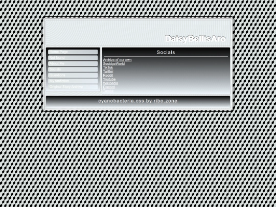socials screenshot