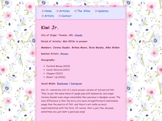 artists/kiwijr screenshot