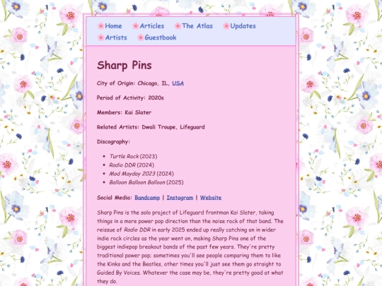artists/sharppins screenshot