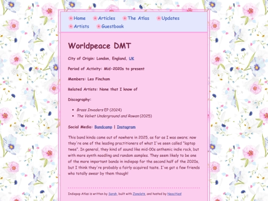 artists/worldpeacedmt screenshot