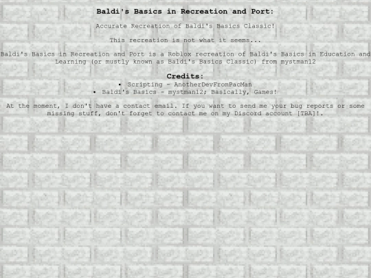 BaldisBasicsInRecreationAndPort screenshot