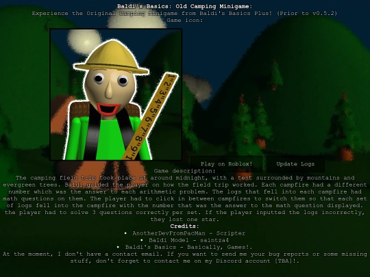 OldCampingMinigame screenshot