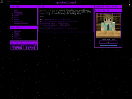 blog screenshot