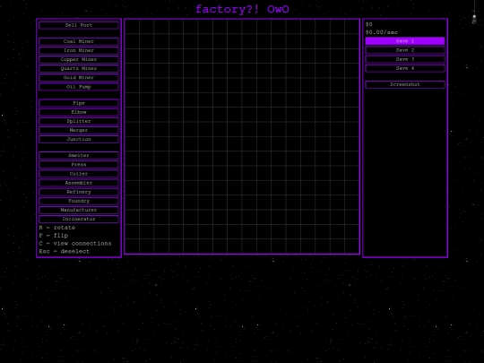 factory screenshot