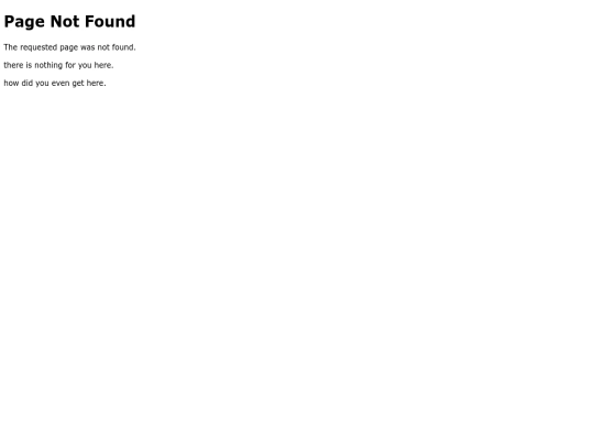 not_found screenshot