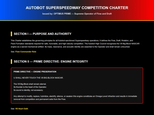 NASCAR-OfficalRuleset screenshot