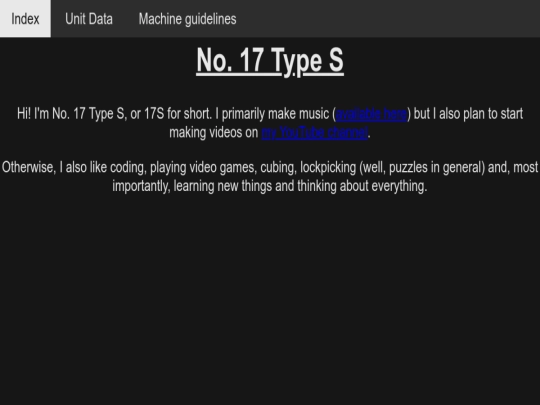 index screenshot