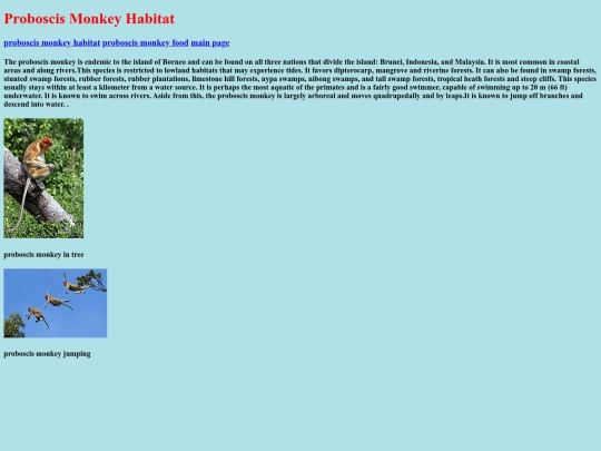 habitat screenshot