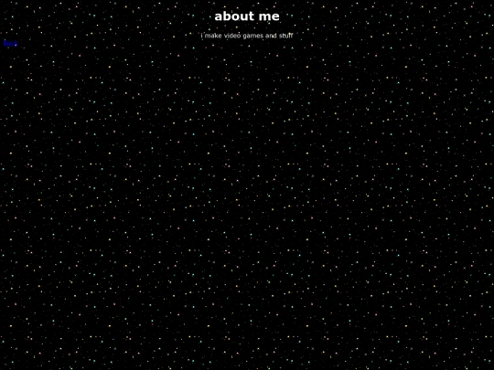aboutme screenshot