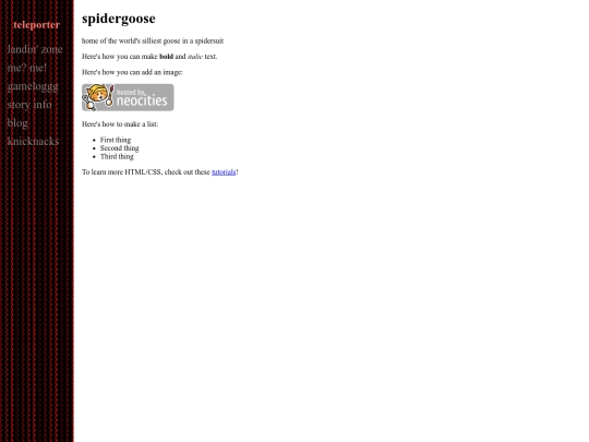 blog screenshot