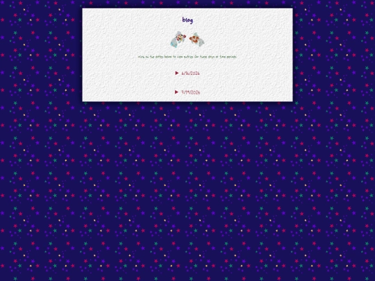 blog screenshot