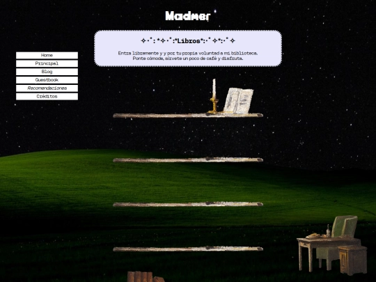 Blog/recomendaciones/Libros screenshot