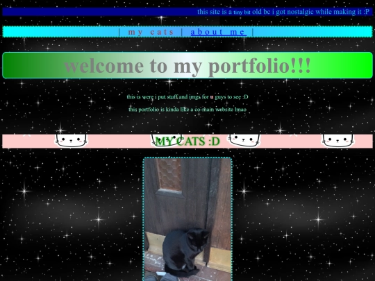 portfolio screenshot