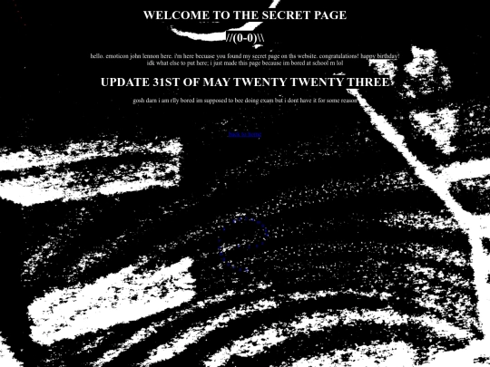 secretpage screenshot