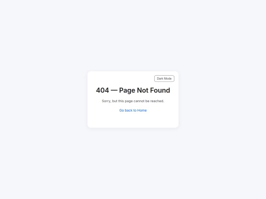 not_found screenshot