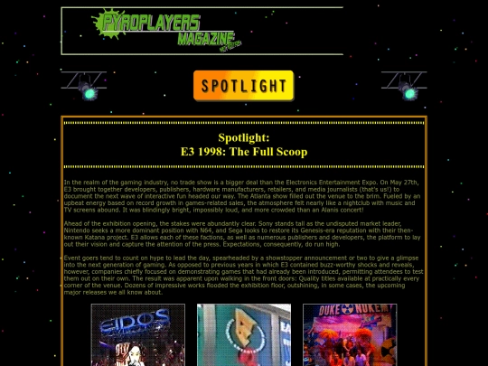 spotlightjuly98 screenshot