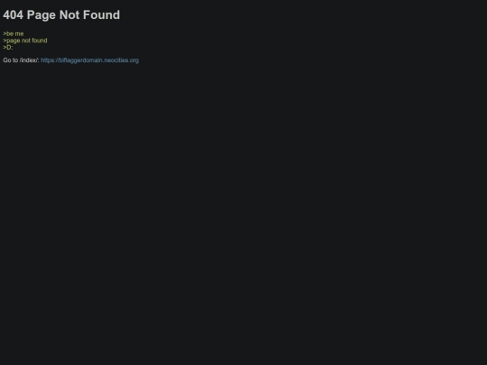 not_found screenshot