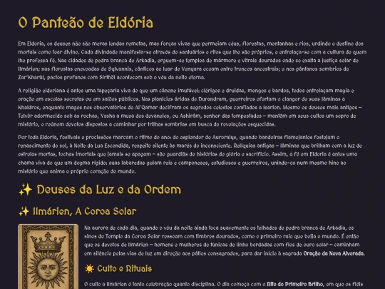 eldoria/religiao screenshot