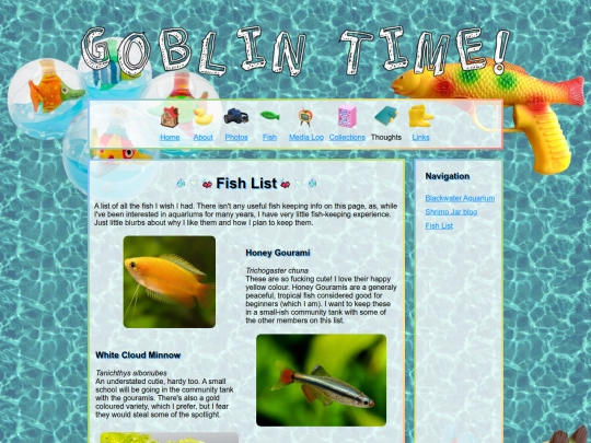FishPage/fishList screenshot