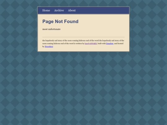 not_found screenshot