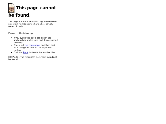 not_found screenshot