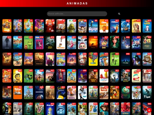 MEGAFLIX_PELÍCULAS/HomeNuevoDePelis/PelisAnimadas screenshot