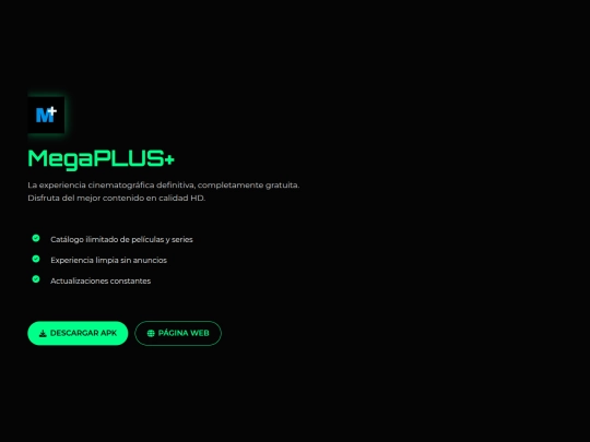 MEGAFLIX_PELÍCULAS/MiPaginaApp screenshot