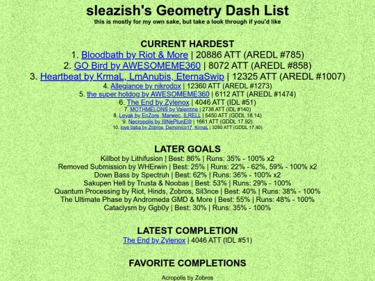 gdlist screenshot