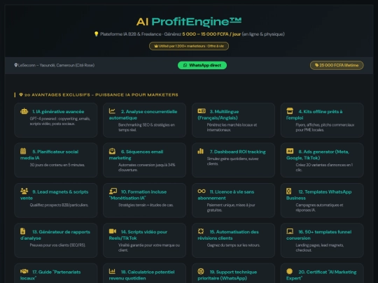 AI ProfitEngine™ screenshot