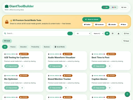 DEMO TOOL BUILDER 2 screenshot