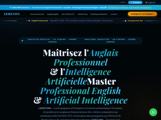 LESECONN_Services screenshot